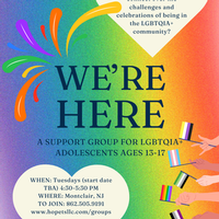 Teen LGBTQ+ Support Group (Hope Therapeutic Services)