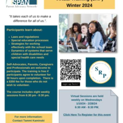 SPAN Resource Parent Training
